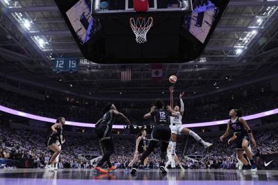 Collier scores 24 points as No. 1 seed Lynx beat Valkyries 75-74 to advance in WNBA playoffs