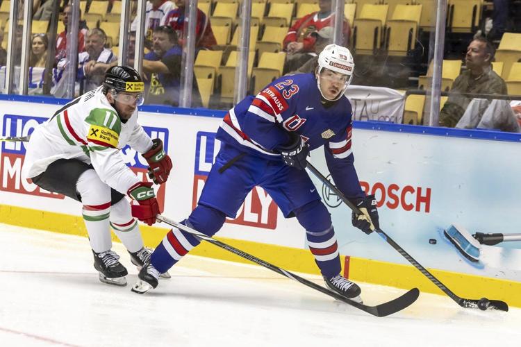US blank newcomer Hungary for 2nd straight shutout at hockey worlds