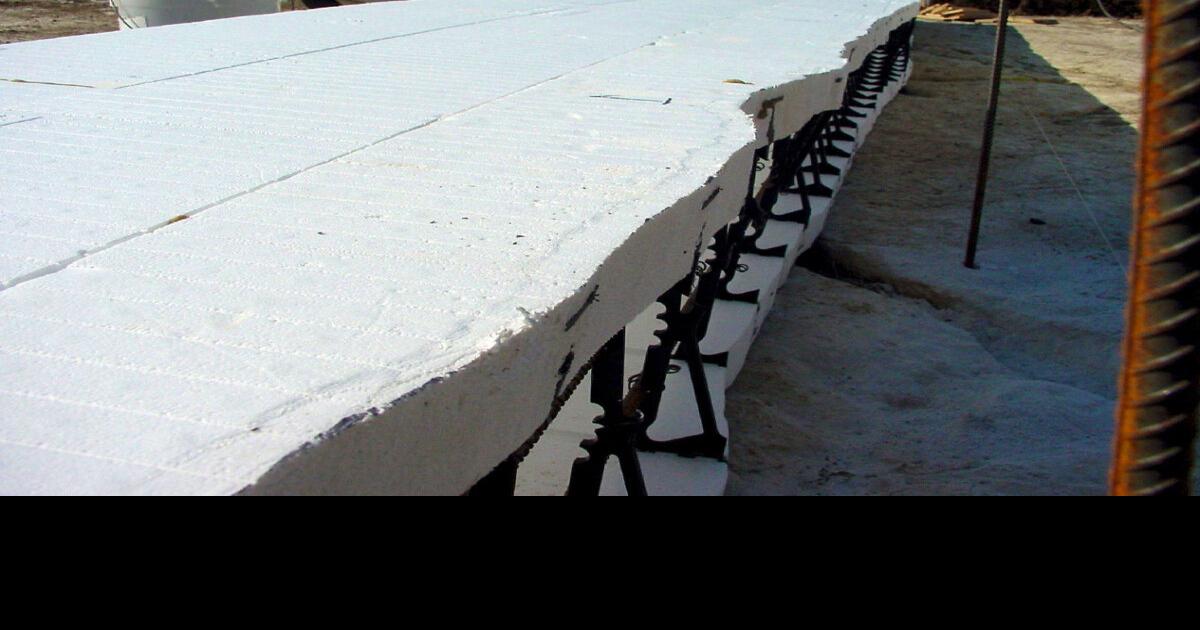 Building a foundation on bedrock