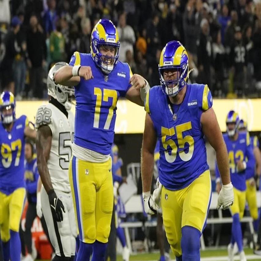 Baker Mayfield back to work with Rams after big debut win