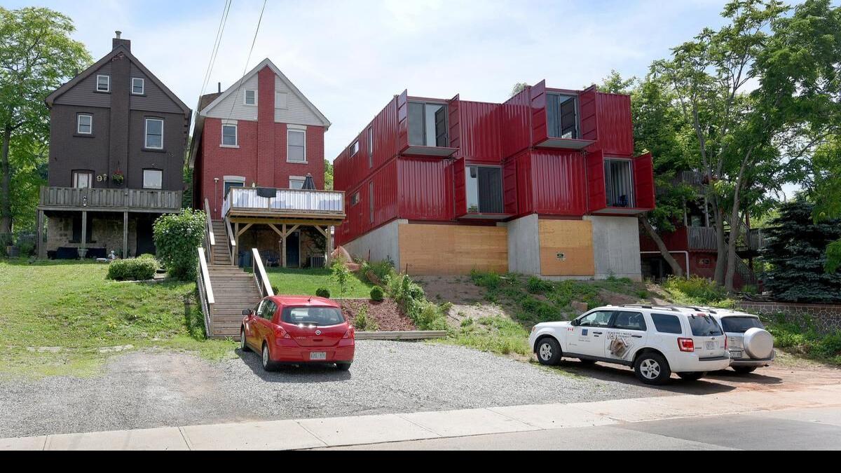 Photo of the Week: Shipping Container Structure in Toronto - Dwell