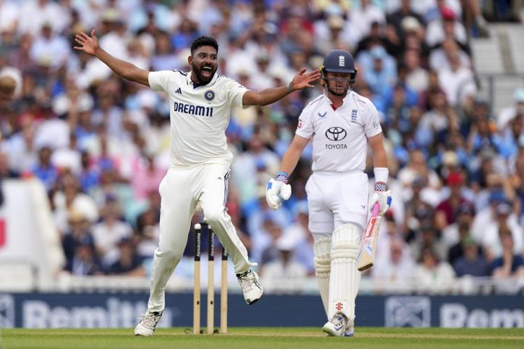 England needs 35 more runs to beat India as 5th test thriller goes to ...