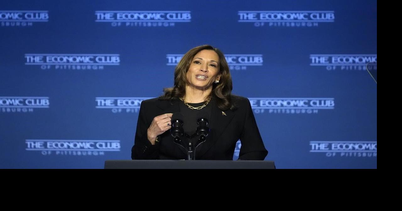 The Latest: Harris and Trump offer competing visions for the economy