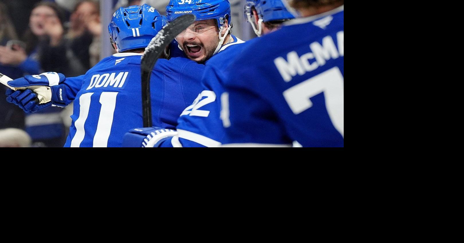 Matthews shakes slump, Maple Leafs shake Senators 7-5