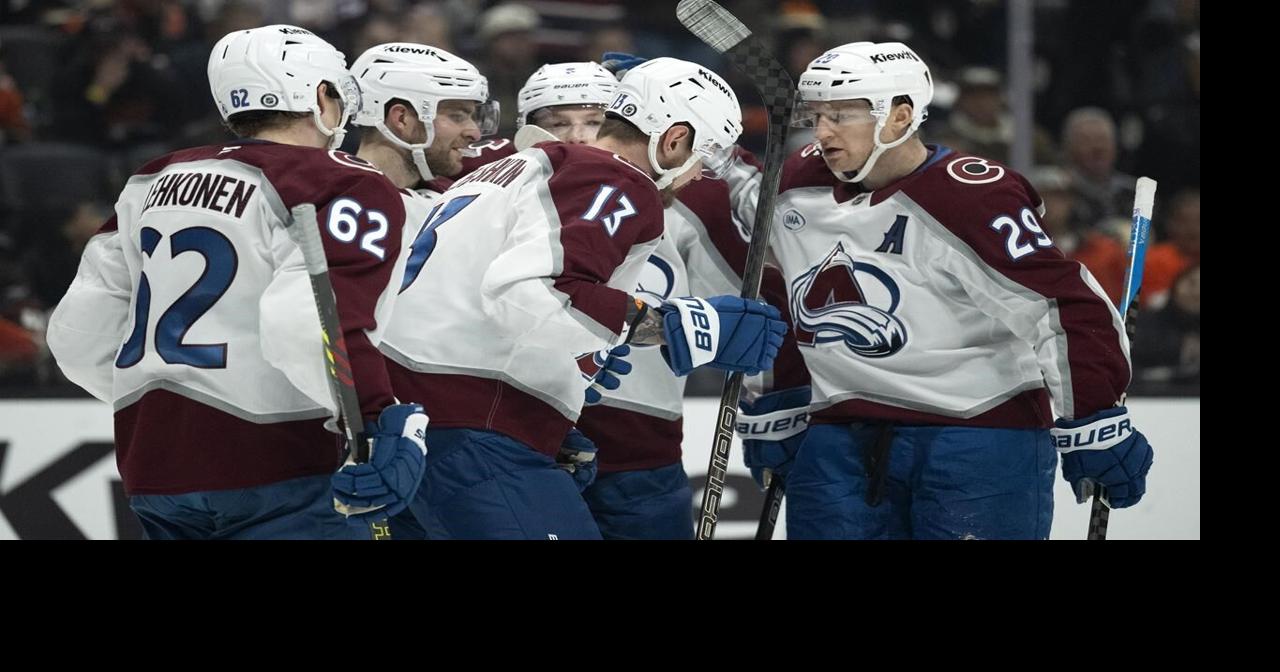 Makar, Avalanche continue special teams success in 4-2 win over Ducks