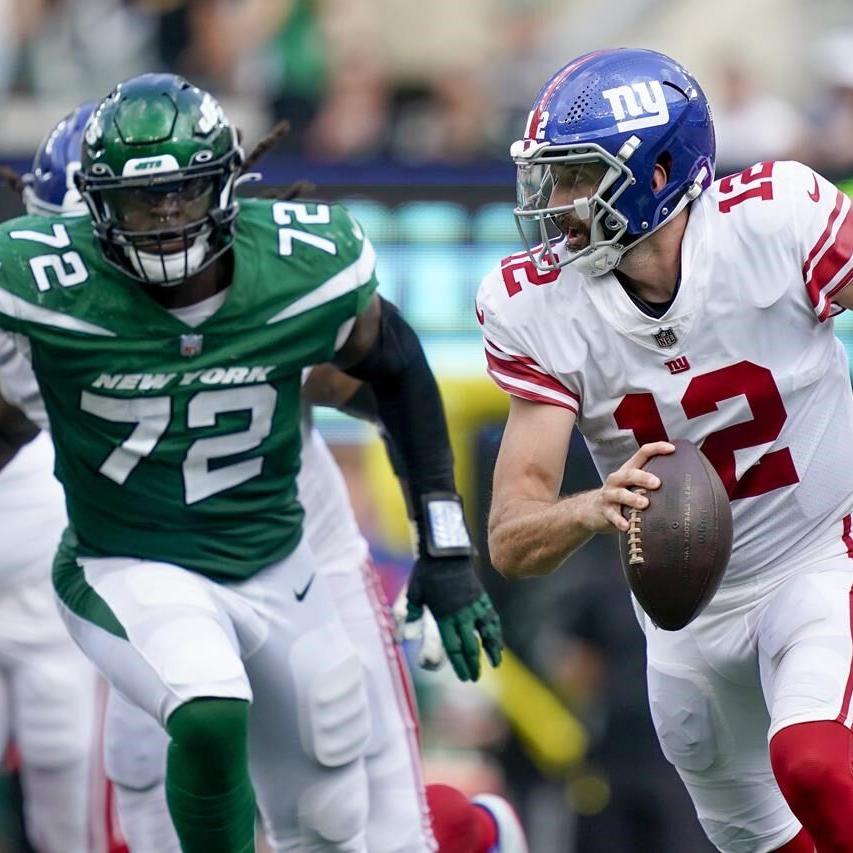 NY Giants backup QB Tyrod Taylor hurt in preseason game vs. Jets 