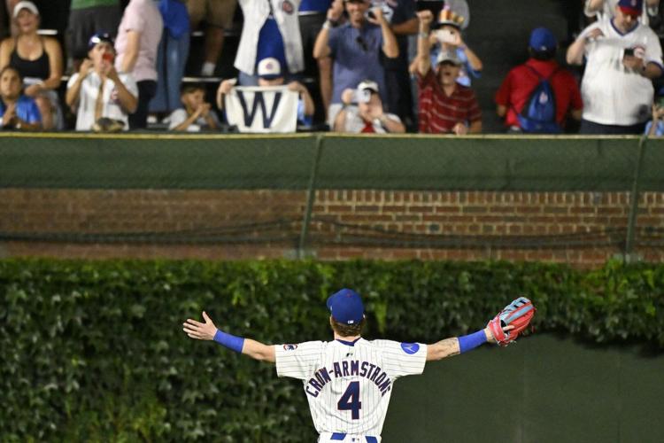 Pete Crow-Armstrong hits 1 of Cubs' 5 solo homers to back Imanaga in 6-0 win over Red Sox