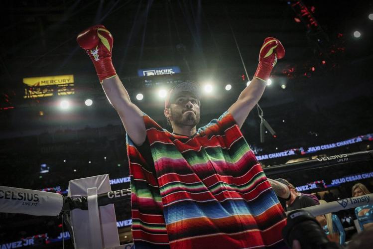 Julio César Chávez Jr.’s boxing career in photos, amid arrest by US immigration agents