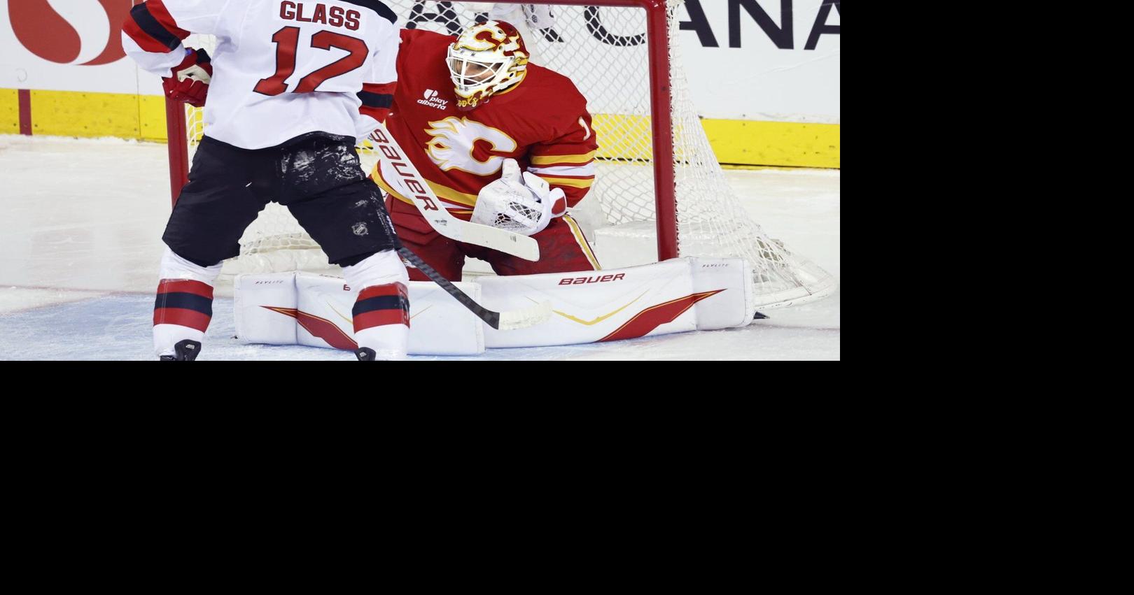 Nemec scores in OT as Devils douse Flames 2-1