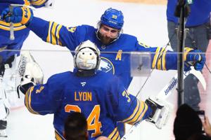 Surging Sabres have brought the buzz back to Buffalo in closing in on 1st playoff berth in 15 years