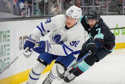 Reports that Leafs' young defenseman Rasmus Sandin could be on the move -  HockeyFeed