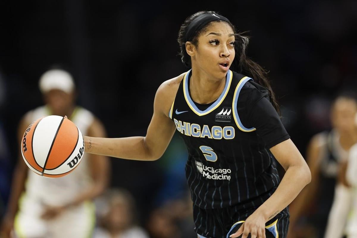 Angel Reese is excelling on and off the court in her WNBA rookie season  with the Chicago Sky