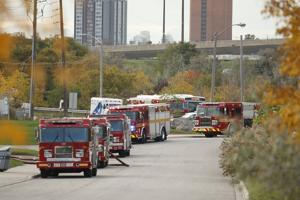 4-alarm fire at Etobicoke waste management facility under control, officials say