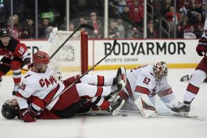 Carolina won't have Andersen in net for Game 5 against New Jersey, opening door for Kochetkov