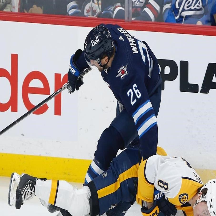 Adam Lowry, Blake Wheeler lead Jets to Game 1 win over Golden