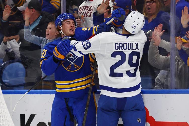 Jack Quinn scores in regulation and shootout as Sabres edge Maple Leafs 3-2