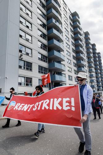 Tenants Rally After 7 months these North York tenants are still on strike