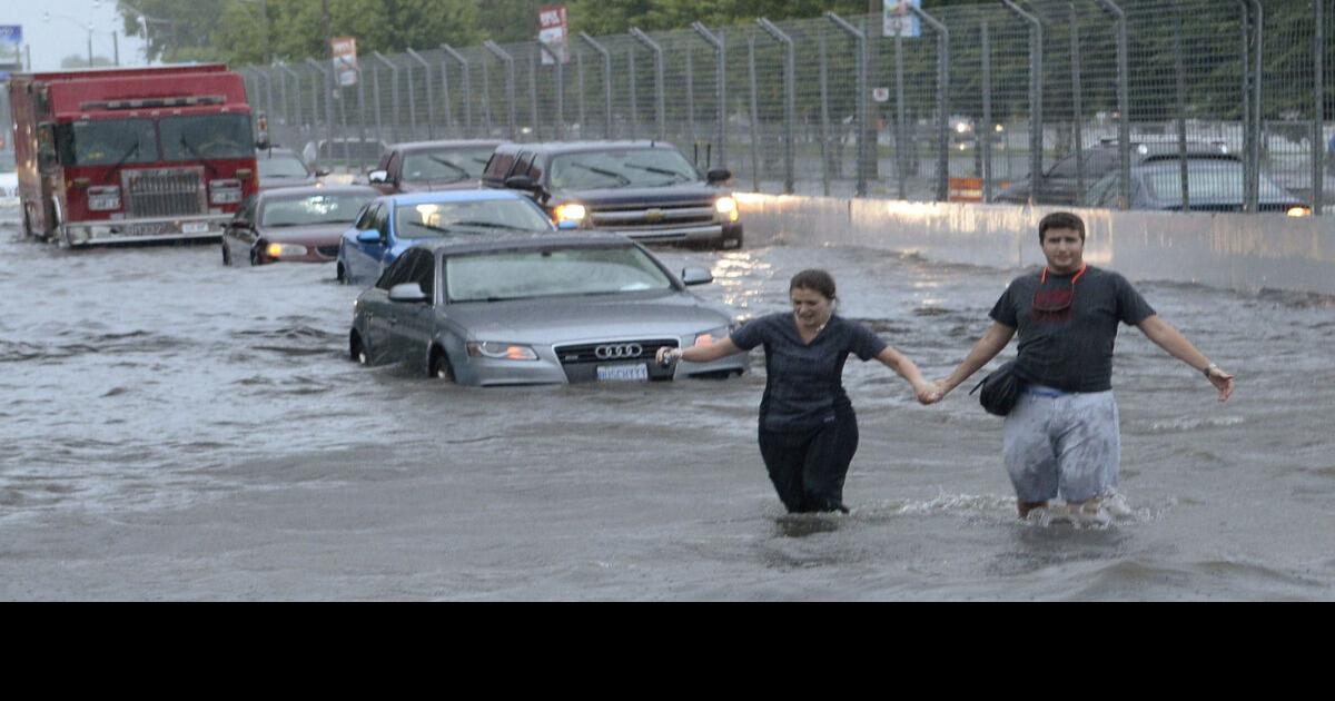Toronto flooding released raw sewage in a sweep to Lake Ontario
