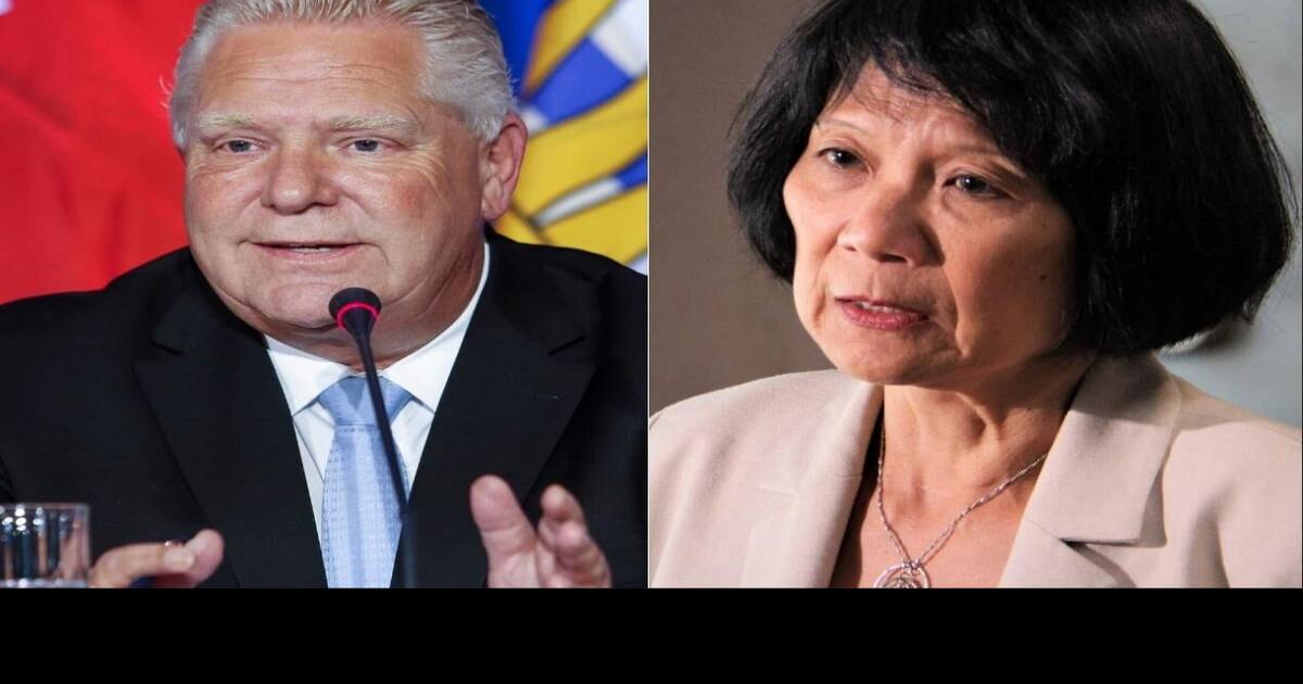 Doug Ford and Olivia Chow team up to demand more help from Trudeau government for asylum seekers, refugees