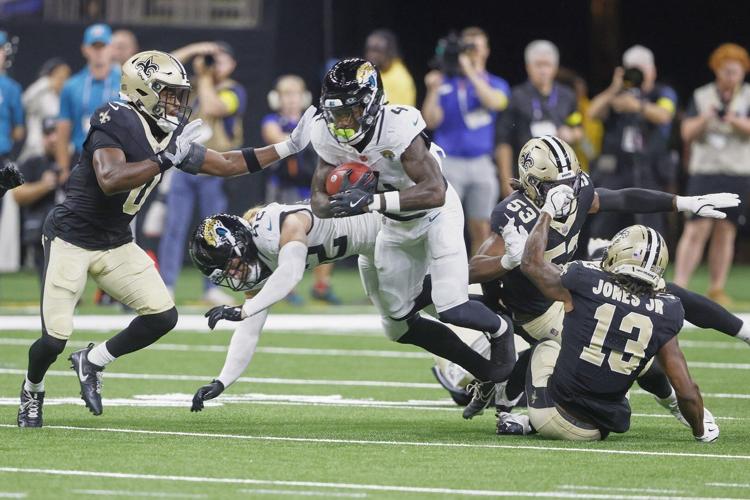 Eagles acquire RB Tank Bigsby from the Jaguars in exchange for 2 draft picks, AP source says