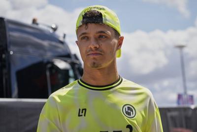 The Landostand makes Silverstone glow as Lando Norris targets British Grand Prix victory