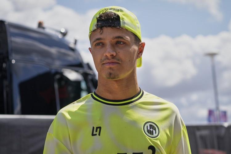 The Landostand makes Silverstone glow as Lando Norris targets British Grand Prix victory