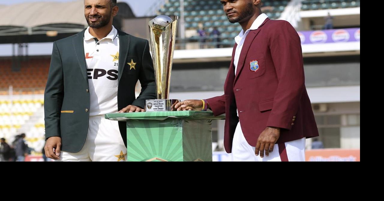 Shakeel and Rizwan revive Pakistan to 143-4 in 1st test against West Indies