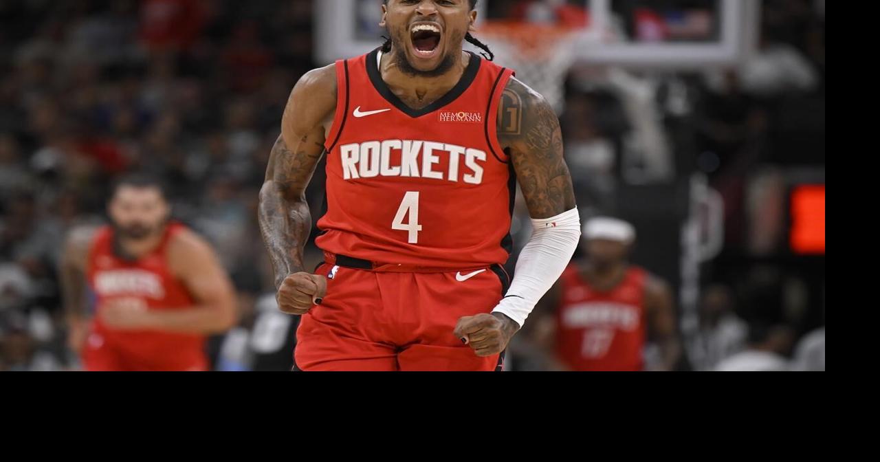 Jalen Green scores 34 points and Rockets beat Spurs 106-101 to split 2-game set