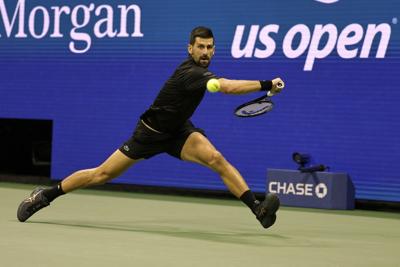 Djokovic gets into it with the US Open crowd and improves to 11-0 against Fritz to reach the semis