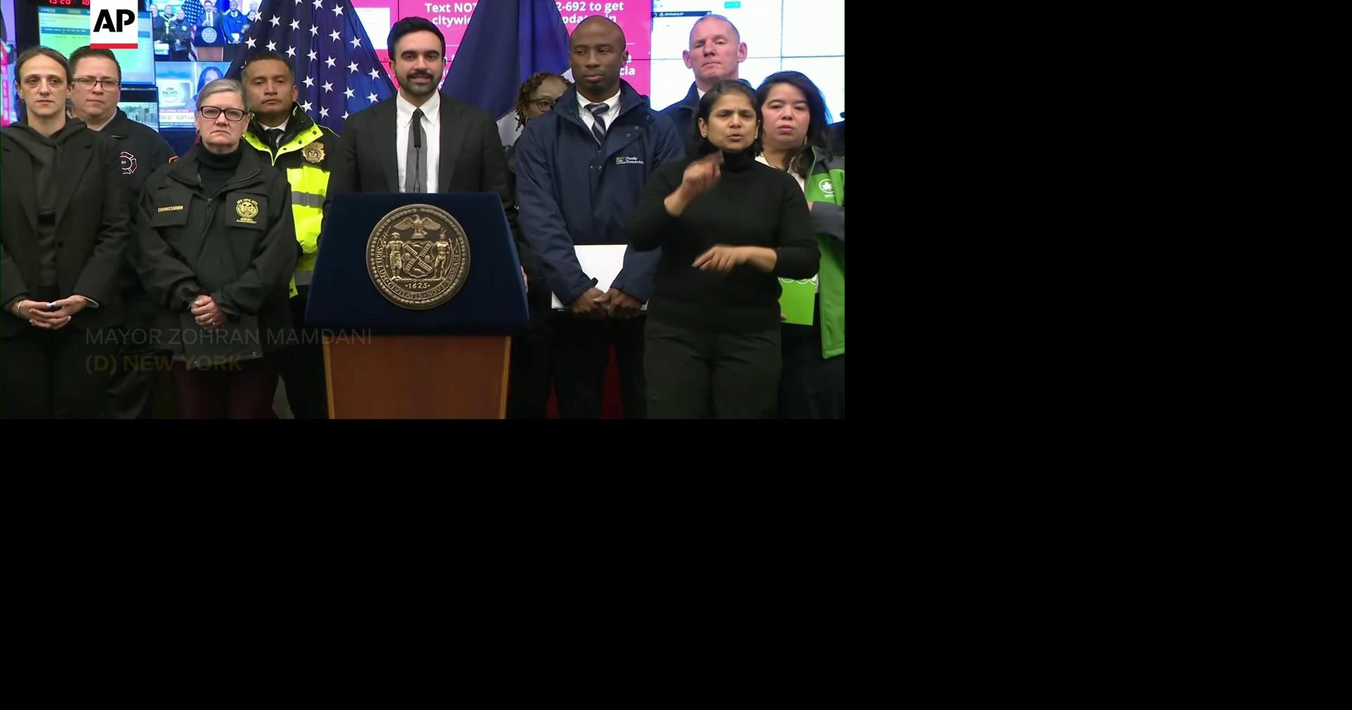 New York City police investigating after officers were hit with ...