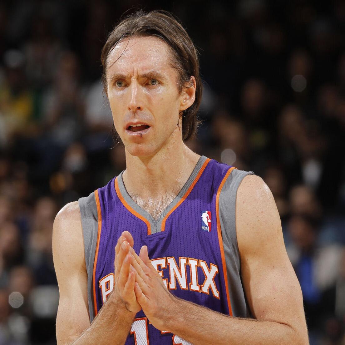 Reebok authentic Phoenix Suns Steve Nash NBA jersey