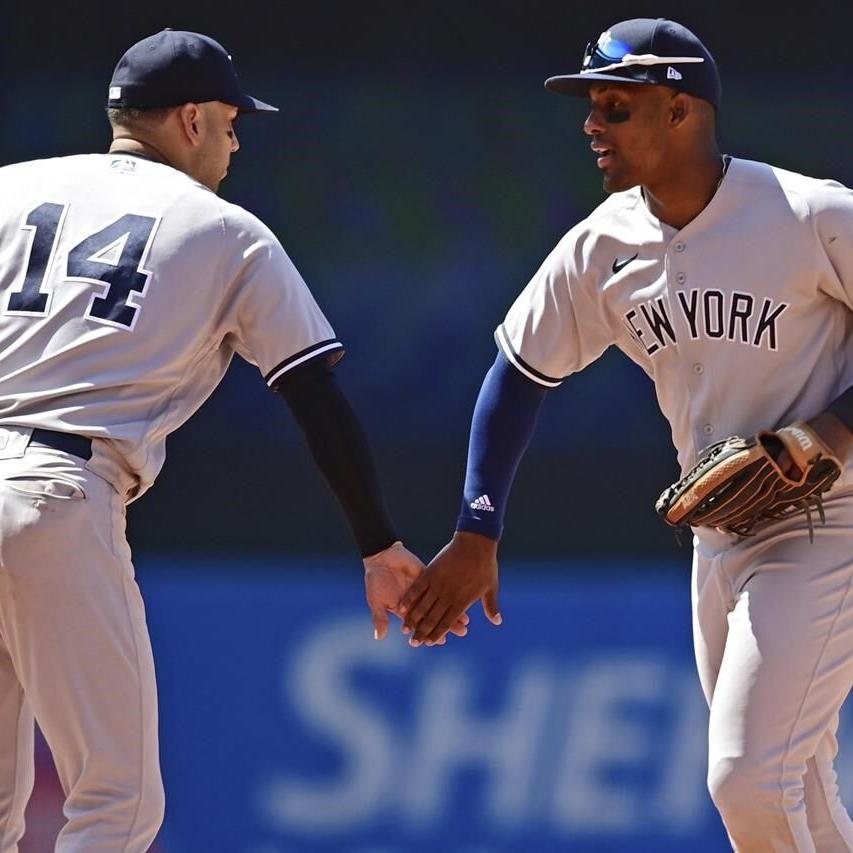 Rizzo, Stanton homer as Yankees win 6-1, sweep 2 from Guards