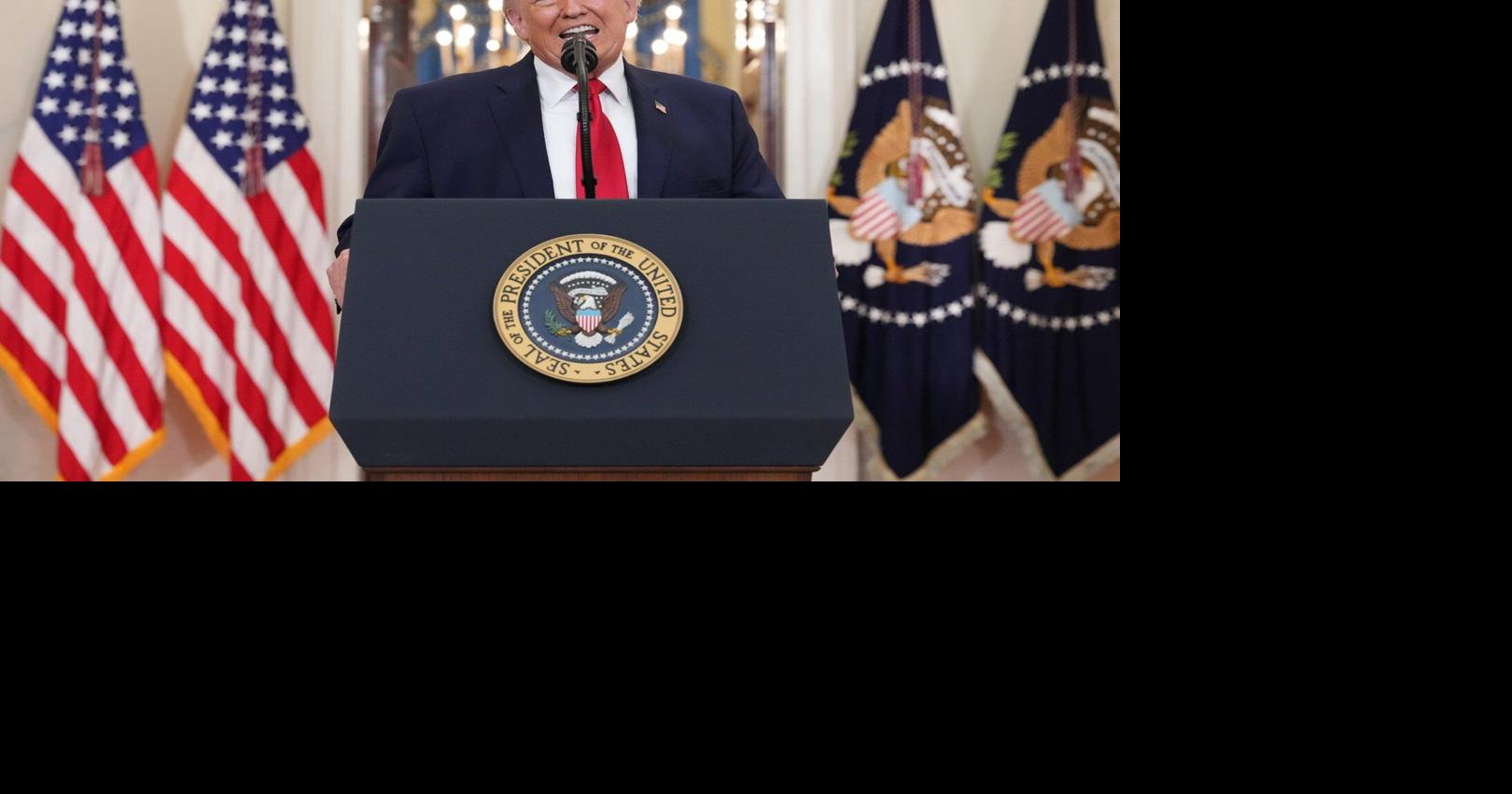 S&P/TSX composite down nearly 300 points, oil tops US0 after Trump speech