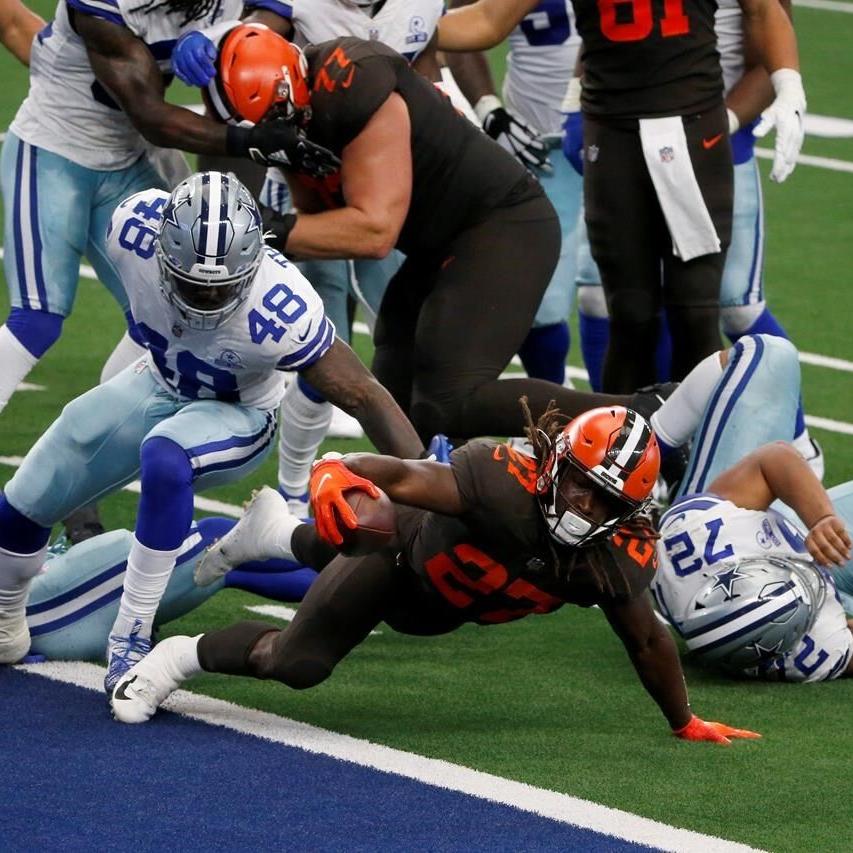 Mayfield, Garrett right at home as Browns beat Cowboys 49-38