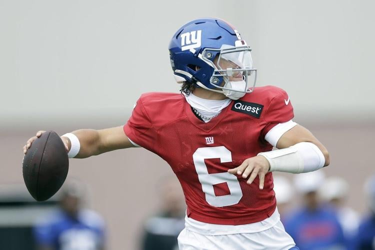 Jaxson Dart is set to play for the Giants in their preseason opener at the Bills
