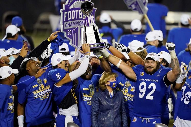 No. 25 San Jose State beats Boise State in MWC title game
