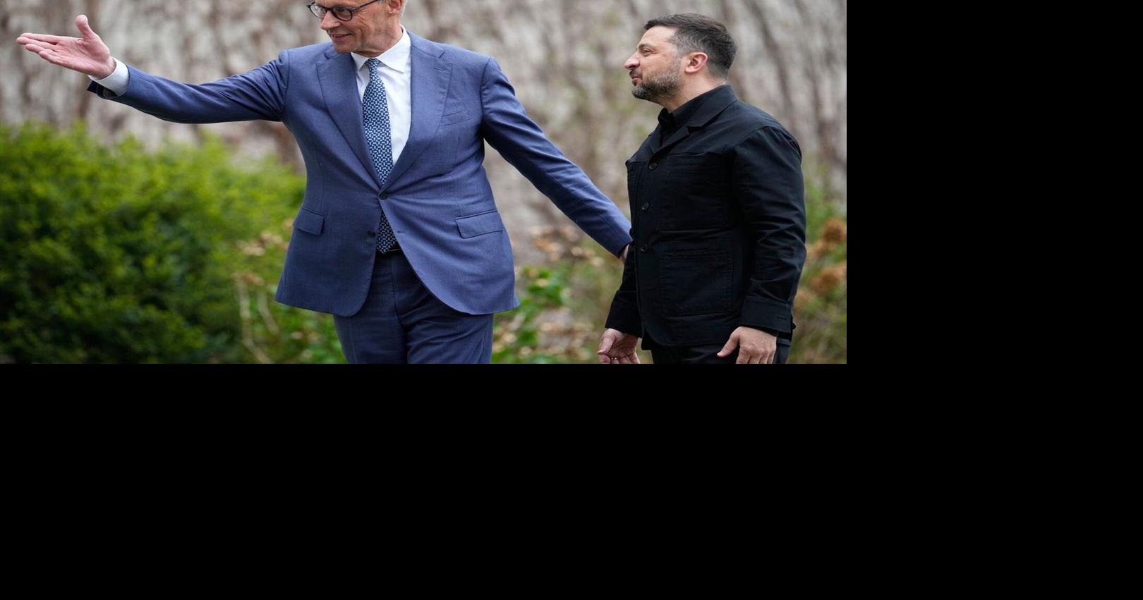 Zelenskyy meets Merz in Berlin as Ukraine seeks more support from Germany against Russia