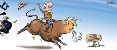 Patrick Corrigan: Bucking bronco