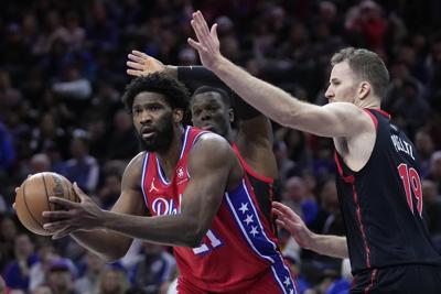 NBA MVP Joel Embiid won't play in 76ers-Heat Christmas game because of ankle issue
