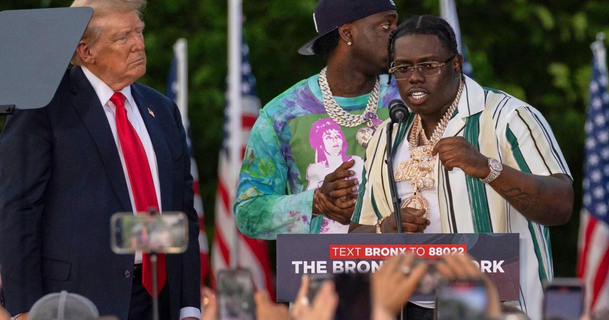 Opium Rapper Trump New York rapper who joined Trump at campaign rally sentenced to 5 years ...