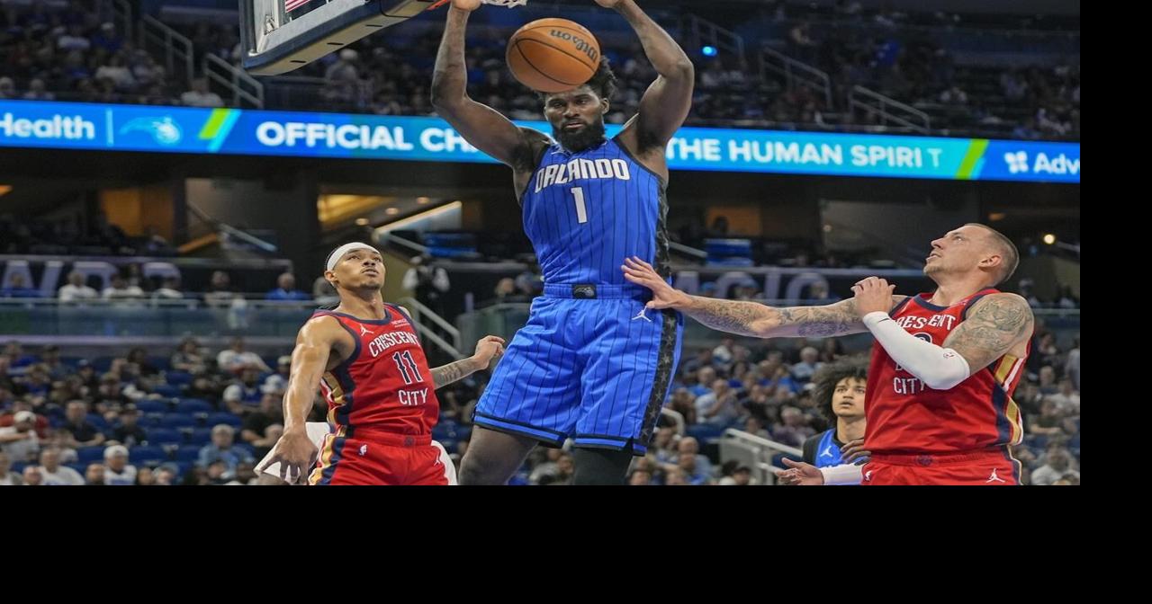 Magic snap 5-game losing streak, beating injury-depleted Pelicans 115-88