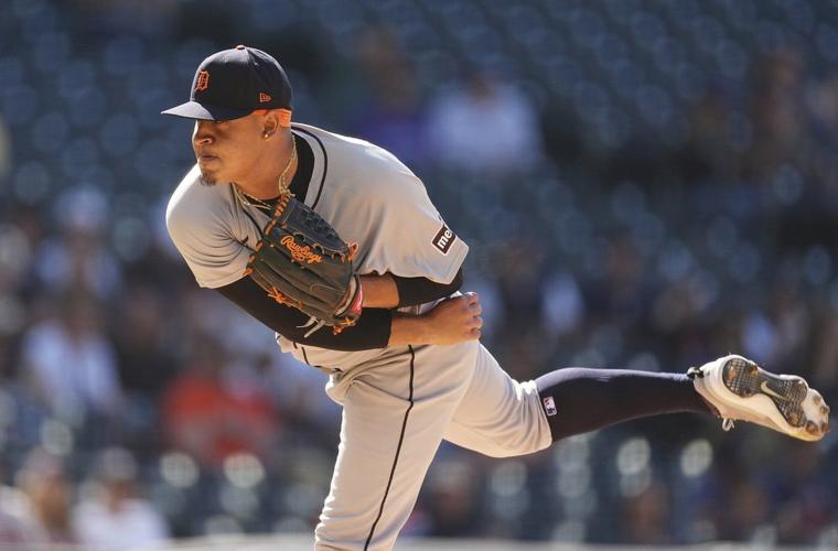 Montero, Keith lead Tigers over slumping Rockies 11-1 to sweep doubleheader