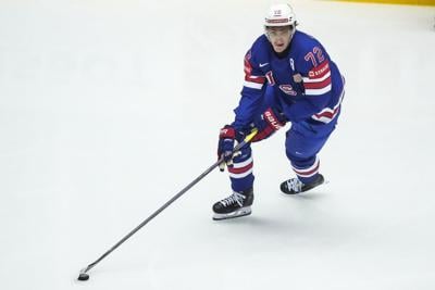 US beats Germany 6-3 at ice hockey worlds after blowing a 3-goal lead