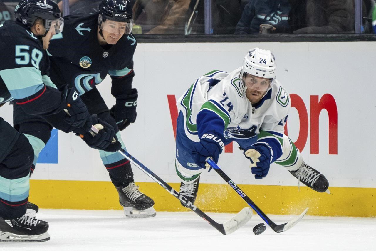 Kraken jump on Canucks early, net 31 preseason win