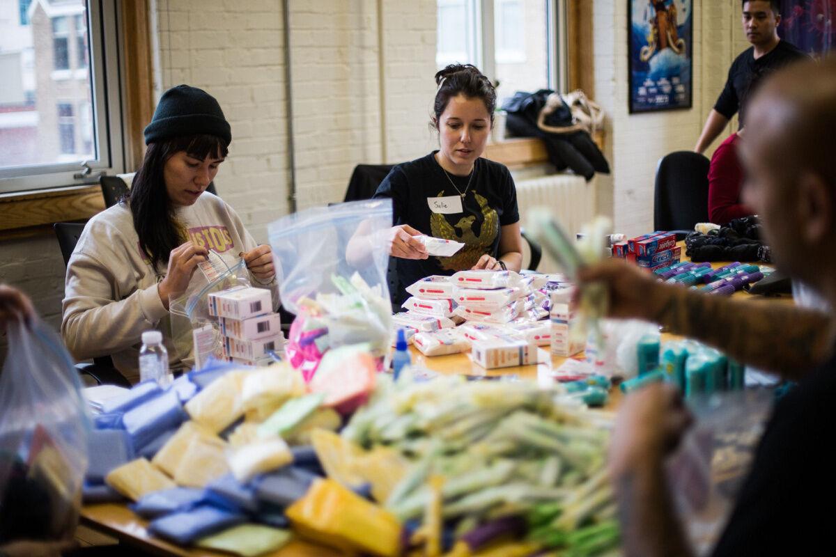 Homeless shelters will offer feminine hygiene products under new law by Belt