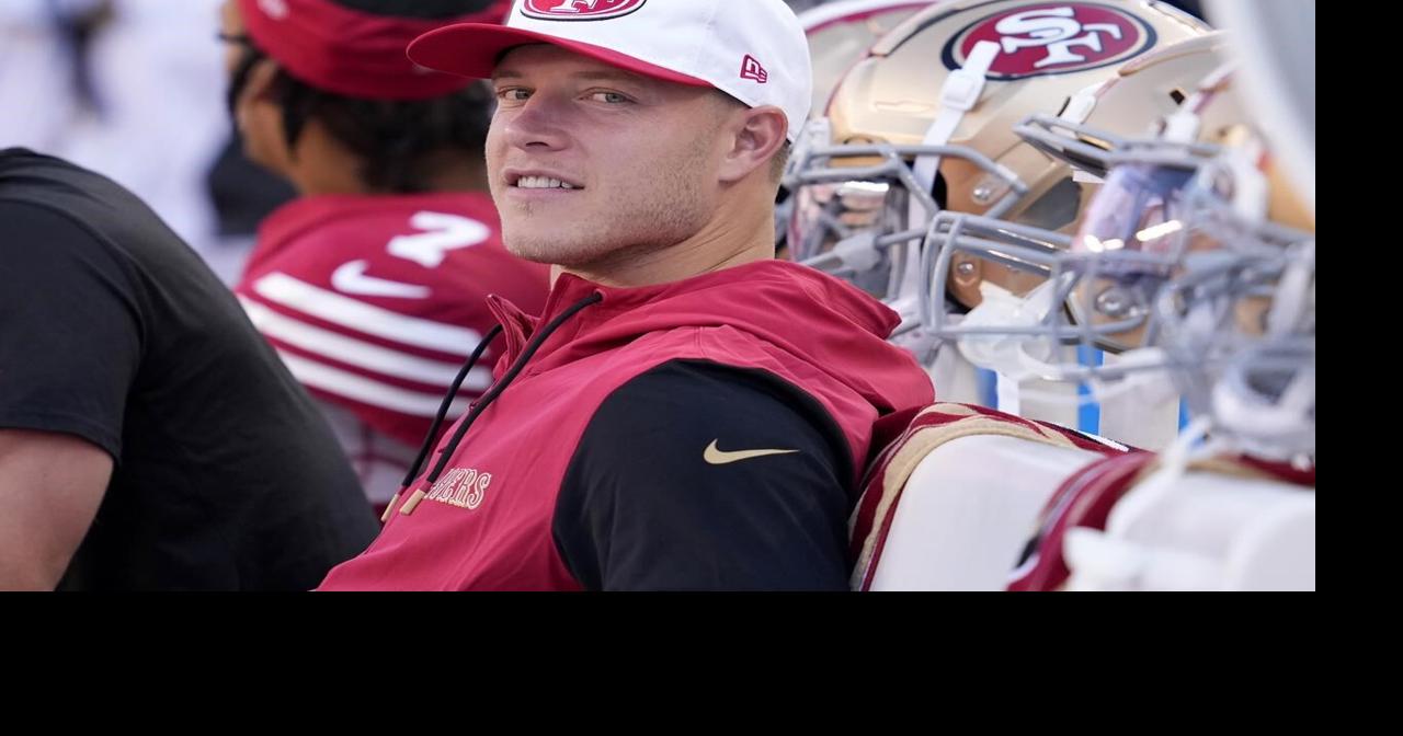 All-Pro RB Christian McCaffrey will miss the 49ers opener against the Jets with a calf injury