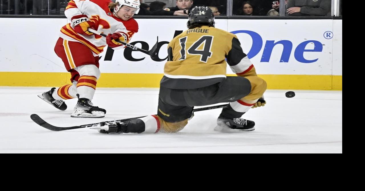 Samsonov stops 31 shots as Golden Knights earn sixth straight win, 3-0 over the Flames