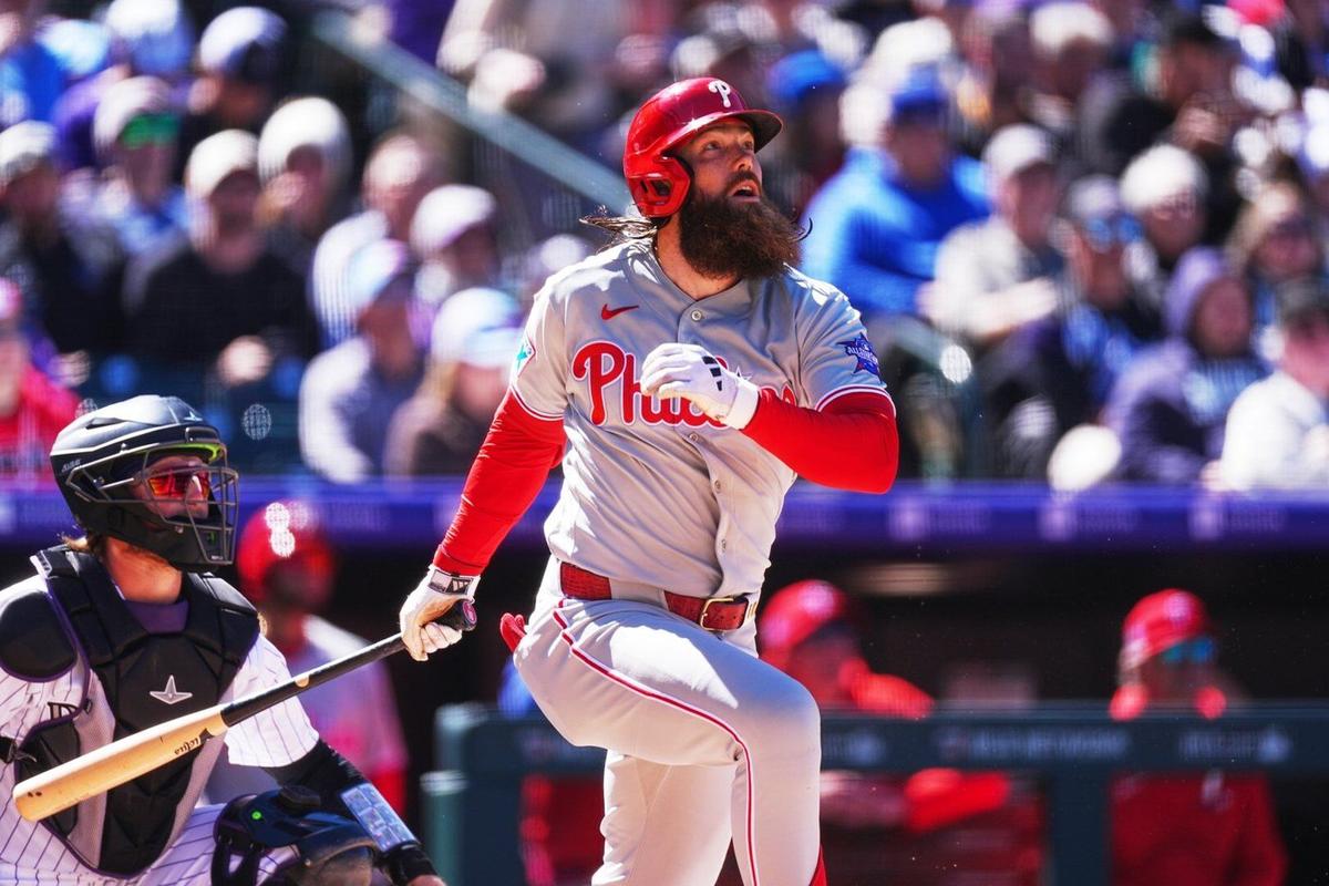 Marsh helps power 7-run first inning as Phillies beat Rockies 10-1 in  Colorado's home opener