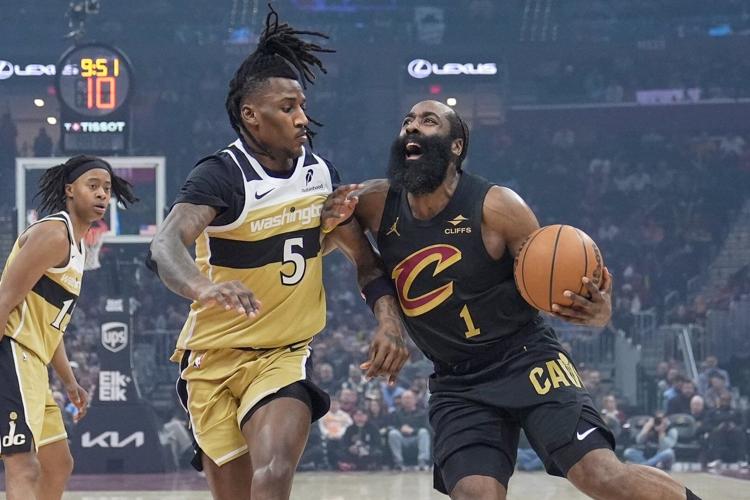 Captivating James Harden Scores 30 And Cavaliers Rally Past Pistons 117-113 In Ot For 3-2 Series Lead Artwork Art Captivating James Harden Scores 30 And Cavaliers Rally Past Pistons 117-113 In Ot For 3-2 Series Lead Artwork Art