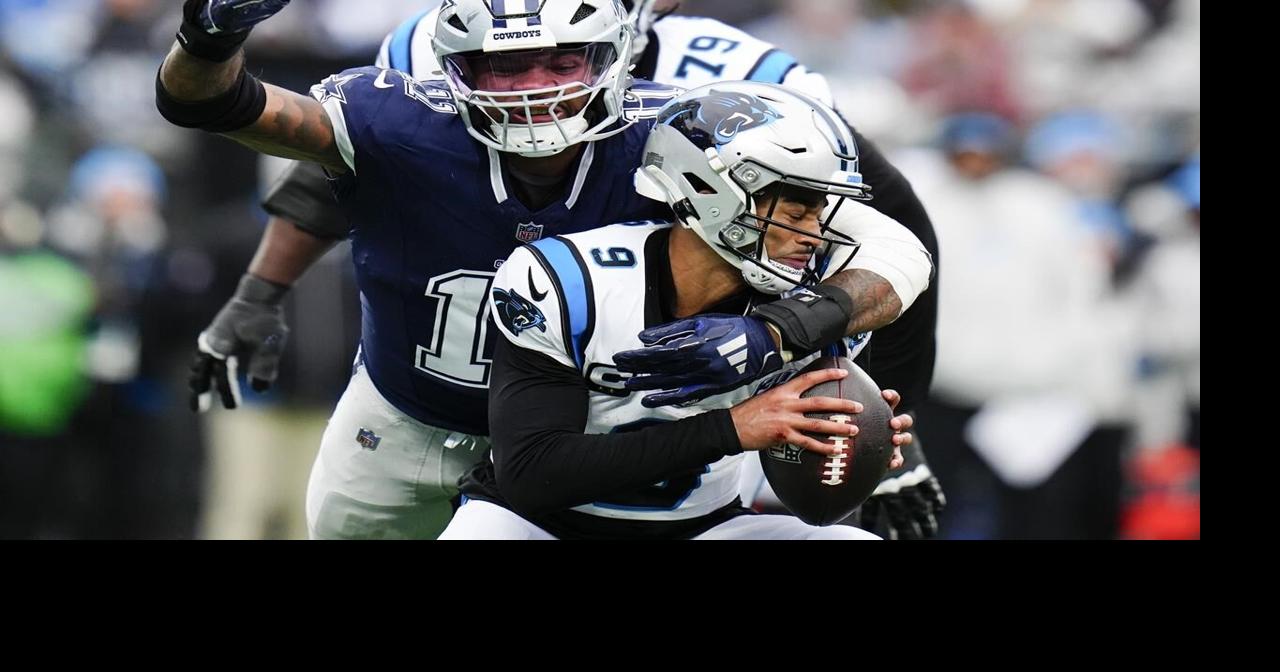 Panthers QB Bryce Young regresses after breakdowns in protection in 30-14 loss to Cowboys